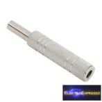 GA-05125 JACK aljzat Sztereo 6,3 mm Fém kivitel törésgátlóval