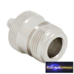 GA-05190 N aljzat RG 58-hoz • 50 ohm krimpelős aranyozott tüske