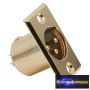 GA-05198 XLR dugó • 3 pólusú Beépíthető dugó Aranyozott Méret: 36x20x23,5 mm