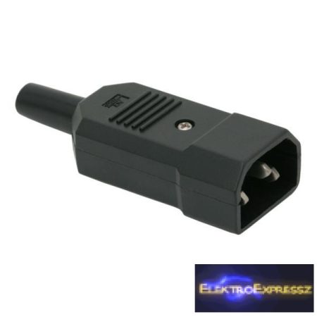 GA-05235 IEC C14 dugó törésgátlóval