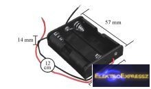 GA-05344 Elemtartó 3 db AA (ceruzaelem)