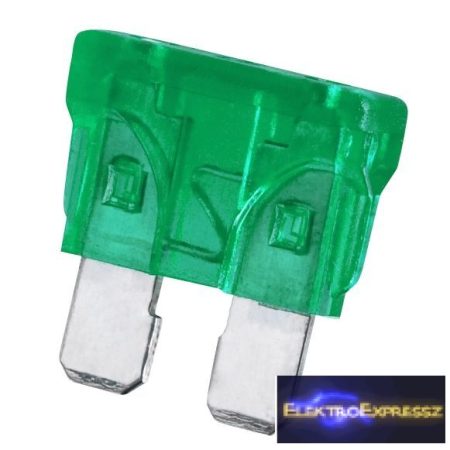 GA-05350 - Késes biztosíték 30A • zöld színben 