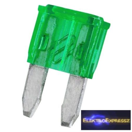 GA-05368 Mini késes biztosíték 11x8,6mm 30A