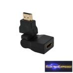 GA-05736 HDMI átalakító , adapter HDMI dugó - HDMI aljzat forgatható és dönthető GA-05736 HDMI átalakító , adapter HDMI dugó - HDMI aljzat forgatható és dönthető