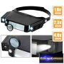 GA-10793 Fejpántos nagyító Led világítással