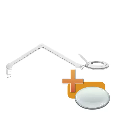 LED lámpa - nagyító lencsével - 5" - 130 mm LED lámpa - nagyító lencsével - 5" - 130 mm