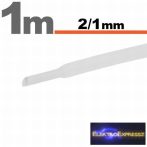 GA-11020W Zsugorcső Fehér 2,5 / 1,25mm GA-11020W Zsugorcső Fehér 2,5 / 1,25mm