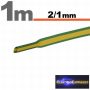 GA-11020X Zsugorcső Sárga-zöld  2,5 / 1,25mm