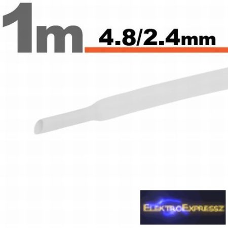 GA-11025W Zsugorcső Fehér • 4,5 / 2,25 mm