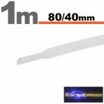 GA-11033W Zsugorcső Fehér • 80 / 40 mm GA-11033W Zsugorcső Fehér • 80 / 40 mm