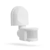 Mozgásérzékelő - 180° - max 12 m - max 1200W - IP44 Mozgásérzékelő - 180° - max 12 m - max 1200W - IP44