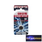 GA-18743 MAXELL Gombelem CR 1216 Li • 3 V