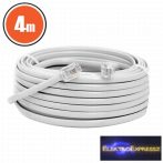 GA-20301 Telefonvezeték 6P/4C 4m GA-20301 Telefonvezeték 6P/4C 4m