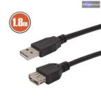 GA-20315 USB hosszabbító A aljzat - A dugó 1,8 m fekete