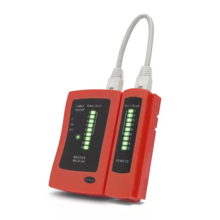 Kábeltesztelő műszer - RJ11, RJ12, RJ45 Kábeltesztelő műszer - RJ11, RJ12, RJ45