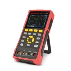   Kézi oszcilloszkóp - akkumulátoros - 3.5" színes LCD - AC/DC, 400V, 40MHz, 2 csatorna, 8K/4K