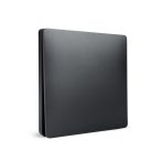 Kinetic fali kapcsoló - 433 Mhz - 1 körös - IP20 - fekete Kinetic fali kapcsoló - 433 Mhz - 1 körös - IP20 - fekete