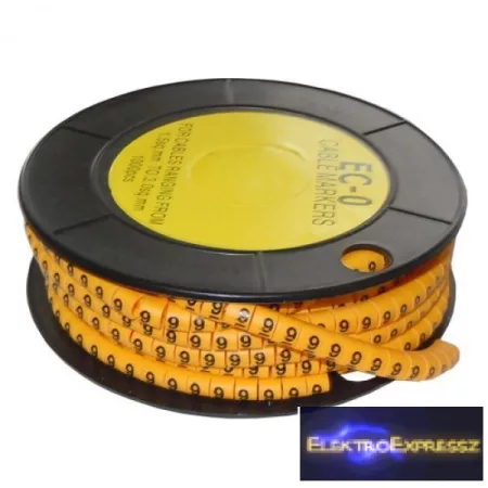 ET-5893AC-9-CS Kábel jelölő 9-es 3,6-7,4mm2 ET-5893AC-9-CS Kábel jelölő 9-es 3,6-7,4mm2