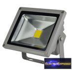 30W fényvető LED  reflektor, hideg fehér
