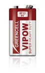 VIPOW 6F22 cink-szén elem VIPOW 6F22 cink-szén elem