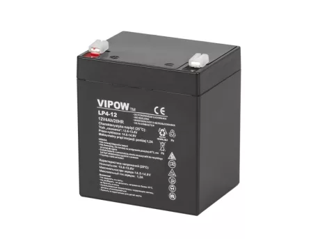 VIPOW 12V 4.0Ah zselés akkumulátor