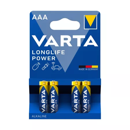 VARTA LR03 LONGLIFE 4db/db alkáli elem VARTA LR03 LONGLIFE 4db/db alkáli elem