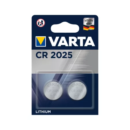 VARTA CR2025 elem 2 db/csomag