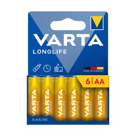 VARTA LR06 LONGLIFE 6db/db alkáli elem VARTA LR06 LONGLIFE 6db/db alkáli elem