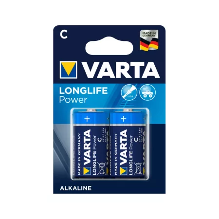 VARTA LR14 LONGLIFE alkáli elem 2db/csomag VARTA LR14 LONGLIFE alkáli elem 2db/csomag