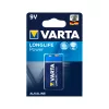 VARTA 9V LONGLIFE 1db/db alkáli elem VARTA 9V LONGLIFE 1db/db alkáli elem