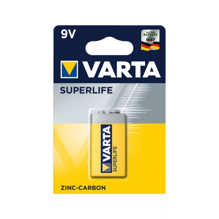 VARTA 9V SUPERLIFE elem 1 db/csomag