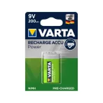 Varta 9V 200mAh akkumulátor Varta 9V 200mAh akkumulátor