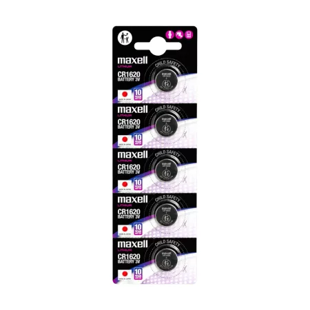 MAXELL CR1620 elem 5 db/csomag MAXELL CR1620 elem 5 db/csomag