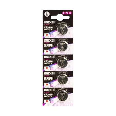 MAXELL CR2016 elem 5 db/csomag