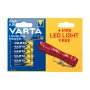   VARTA Longlife Power LR03/LR06 4 db + Mini Led Light zseblámpa