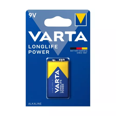 VARTA LR9V Longlife Power elem 1 db/csomag