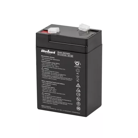 Rebel 6V 4.5Ah zselés akkumulátor
