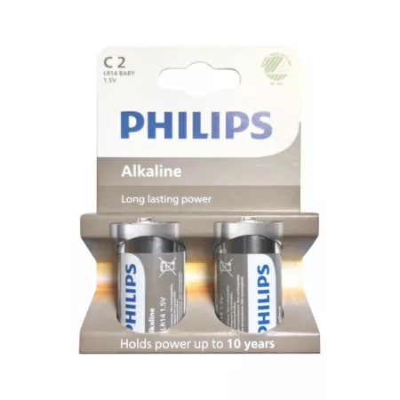 Philips LR14 2db/db alkáli elem