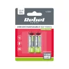 REBEL AA akkumulátor, 1600 mAh, Li-ion, 1,5V, 2db/csomag, R6, C típusú csatlakozó