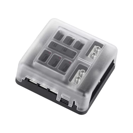 FB-6 biztosítéktábla negatív sínnel és LED-del FB-6 biztosítéktábla negatív sínnel és LED-del