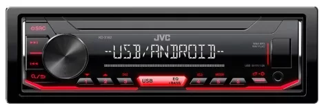 JVC KDX-162 Autórádió USB Piros JVC KDX-162 Autórádió USB Piros