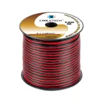 Hangszórókábel 1,5mm fekete-piros