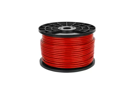 Piros stereo mikrofonkábel 6mm