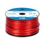 Autós kábel 12Ga OD4.5mm CU+AL 25m