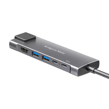 USB-C Hub Adapter HDMI/2x USB3.0/2x USB-C/RJ45