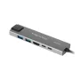 USB-C Hub Adapter HDMI/2x USB3.0/2x USB-C/RJ45