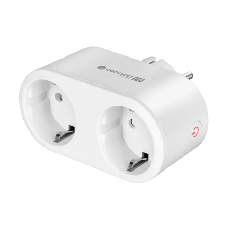 Dupla WiFi aljzat Kruger&Matz Connect P5 Tuya