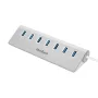 HUB (elosztó) USB 3.0 7 portos Rebel