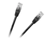 UTP 8p8c patch kábel wtyk-wtyk 0,5m CCA fekete cat.6e