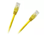 UTP 8p8c patch kábel wtyk-wtyk 1,5m CCA sárga UTP 8p8c patch kábel wtyk-wtyk 1,5m CCA sárga